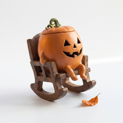 Pumpkin Wobbly Pot in Halloween bundle
